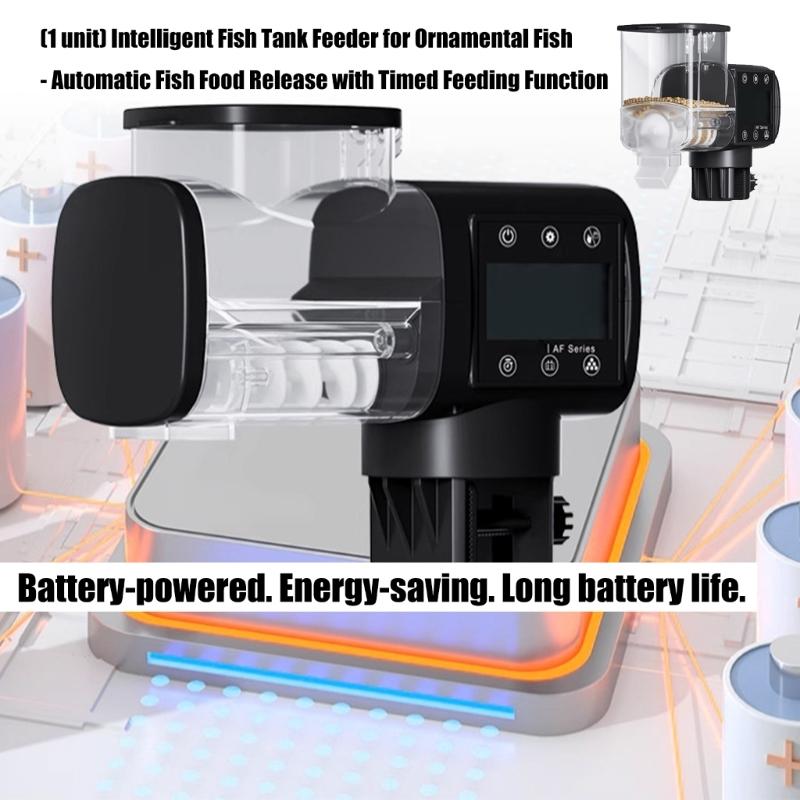 Digitaler Fischfutterspender Zeitschaltuhrgesteuertes Automatisches Fütterungsgerät Für Aquarien Und Fischtanks Fütterungszubehör