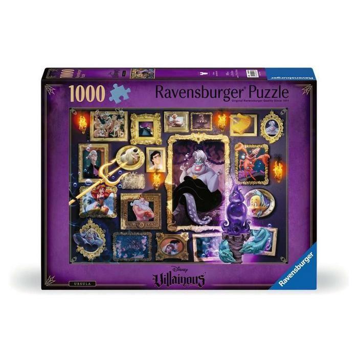 Puzzle - ravensburger - disney villainous - 1000 pièces - noir - 70 x 50 cm