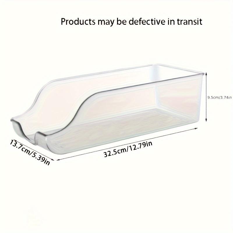 

Household Refrigerator Storage Box, Kitchen Refrigerator Large Capacity Stacked Storage Rack, Organizing Water, Snacks, and Cans