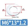 Extra Large Galvanized Metal Flat Washer (Sizes M1.6-M14)