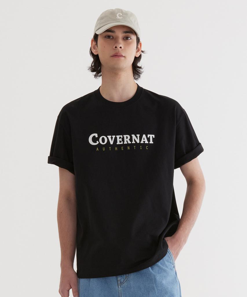 COVERNAT Center Authentic T-Shirt Black