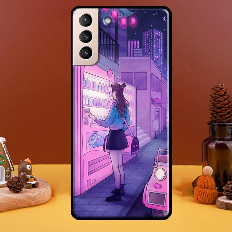 Anime Puzzle Aesthetic Phone Case For Samsung Galaxy S20 FE S21 S22 Note 20 Ultra Note 10 S8 S9 S10 Plus Cover