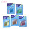 1Set L/I Shaped Interdental Brush Soft Bristles Dental Cleaning Tool For Teeth Gap Oral Care