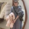 2026 Korean Style Hooded Sweatshirt & Elastic Waist Wide-Leg Pants Set for Women - Spring/Autumn Collection
