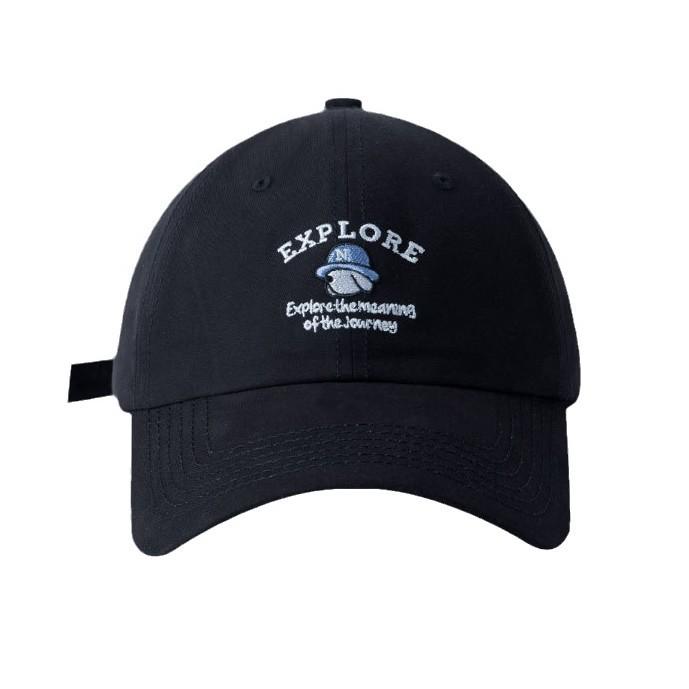 Spring New High end Letter Embroidered Baseball Cap Korean Version Versatile Face Showing Small Fashionable Commuter Baseball Hat for Women