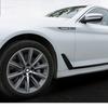 KSMH6 Car Sticker 2PCS Weatherproof Stainless Steel Side Wing Fender Badge Emblem UV-Proof Anti-Fade Anti-Rust Body Decal For BMW F34