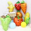 Summer Fruits Vegetables Foil Balloons Hawaii Theme Aluminum Film Balloon  Holiday Festival