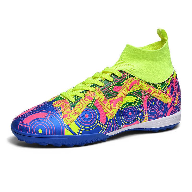 High Top Football Shoes Ag Long Nails Football Shoes Tf Broken Nails Training Shoes Football Men
