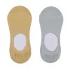 2 Pairs Women Invisible No Show Socks, Mesh Breathable Cotton Liner Socks, Non Slip Low Cut Boat Socks for Summer Daily Wear