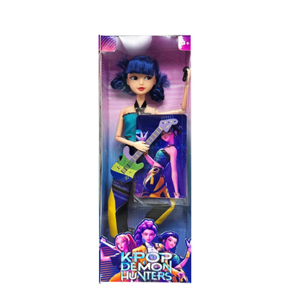 K-pop Demon Hunter Witch Hunter Group High Appearance Rubber Doll Figurine Girl's Heart Decoration Holiday Gift