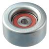 Qicarkey Drive Belt Idler Silver Red Metal Car Replacement Fits Toyota and Tacoma Pulley, Accessory, 16604-31010, 4Runner, Camry,