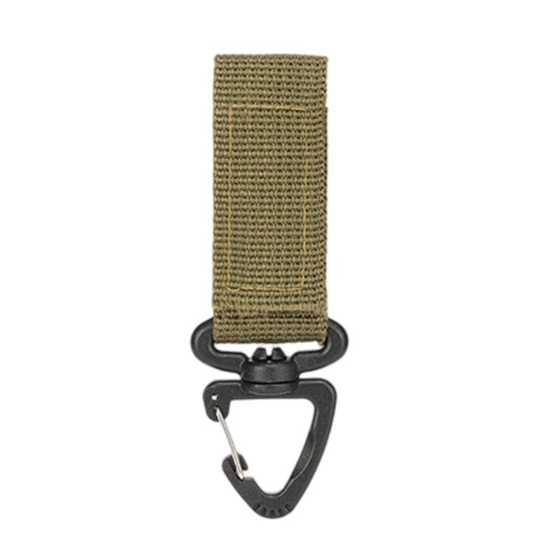 Regulable Nylons Carabiner Hook Backpacks Attachments Clip Triangular Hook for Mountaineering Trekking
