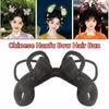 Ancient Style Synthetic Hanfu Headwear Integrated Chinese Bow Hair Bun  Princess Cosplay