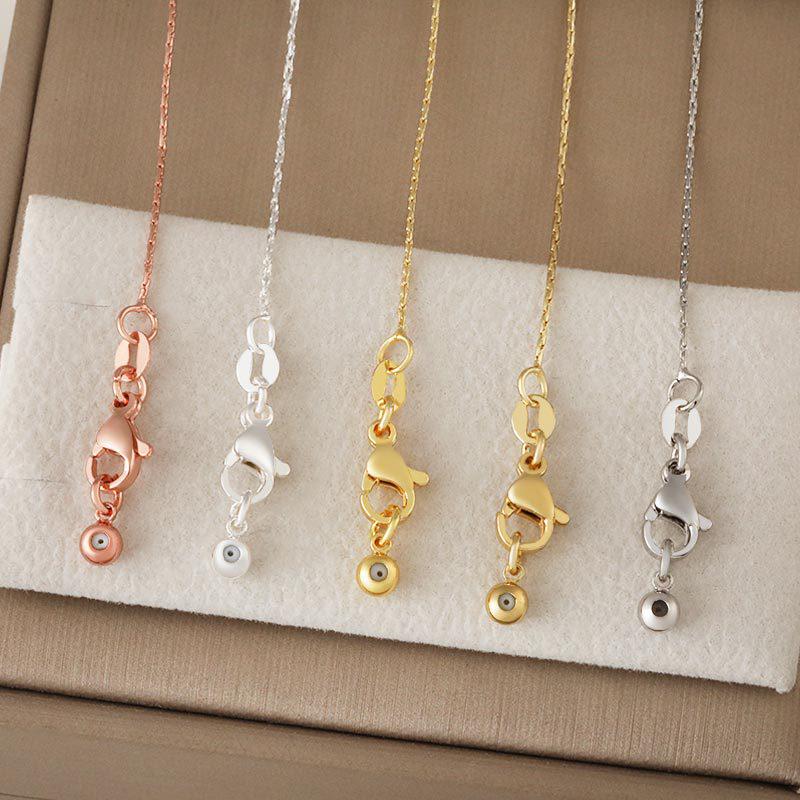 Yaoquan Gold-Plated Non-Fading Versatile Sesame Bracelet with Adjustable Clavicle Chain