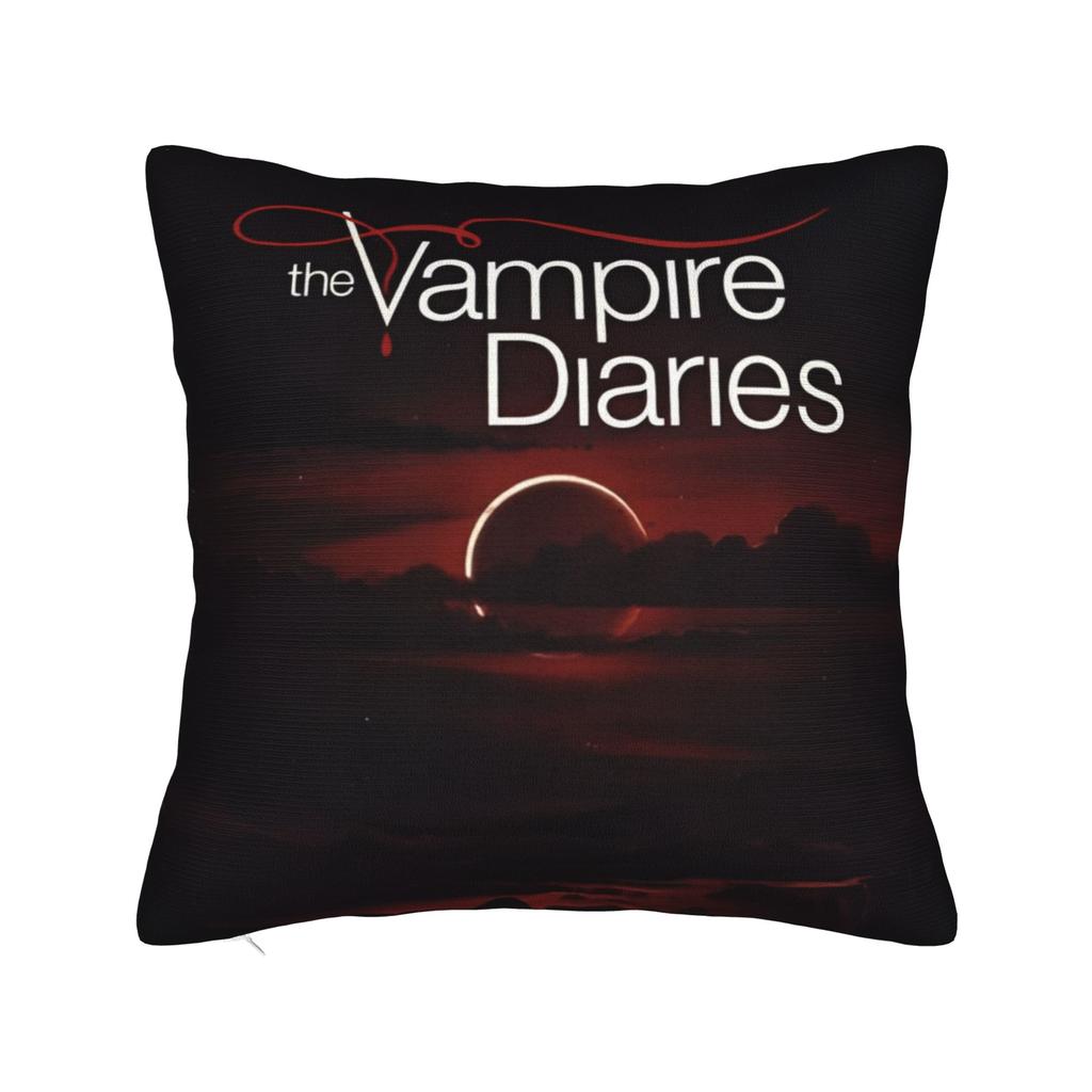 Living Room Decor The Vampire Diaries Pillowcase Accessories  Pillow Covers Zipper Multiple Sizes