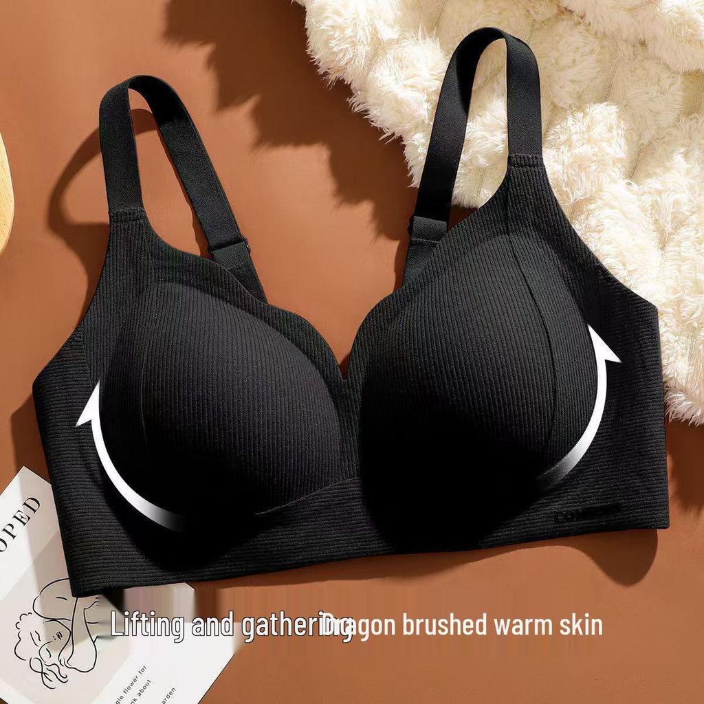 Women's Seamless Anti-Sagging Wireless One-Piece Lifting Bra