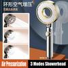 13 Inches Super Big Panel Ceiling Mounted Supercharge Shower Head Set 3 Modes High Pressure Large Flow Rainfall Bathroom Shower