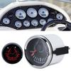 52mm Universal Boat Rudder Angle Indicator 0 190ohm Signal with Rudder Sensor 9 32V Backlight Gauge for Boat YachtBlack