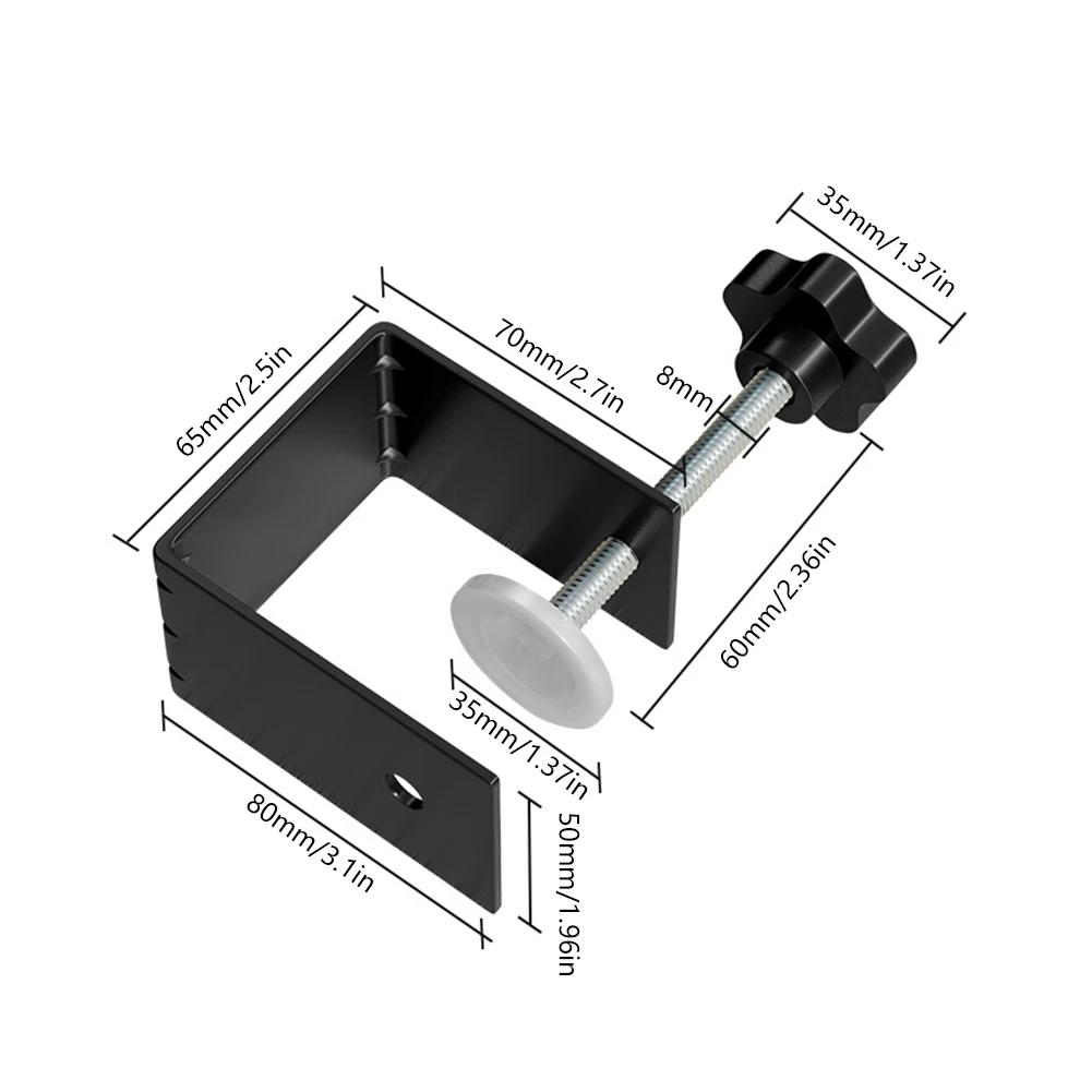 1-10PCS Woodworking Jig Drawer Panel Clips Steel Drawer Front Installation Aid Clamps Cabinet Tool Home Furniture Accessories