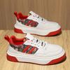 Men's shoes 2025 new summer breathable deodorant trend increases platform white shoes men's sports and leisure board shoes