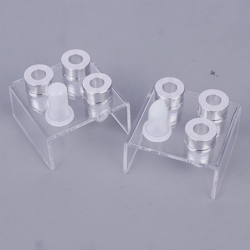 4 Cavities Simple Design Diy Makeup Cosmetics Lipstick Mould Silicone Lipstick Mold Making Tool