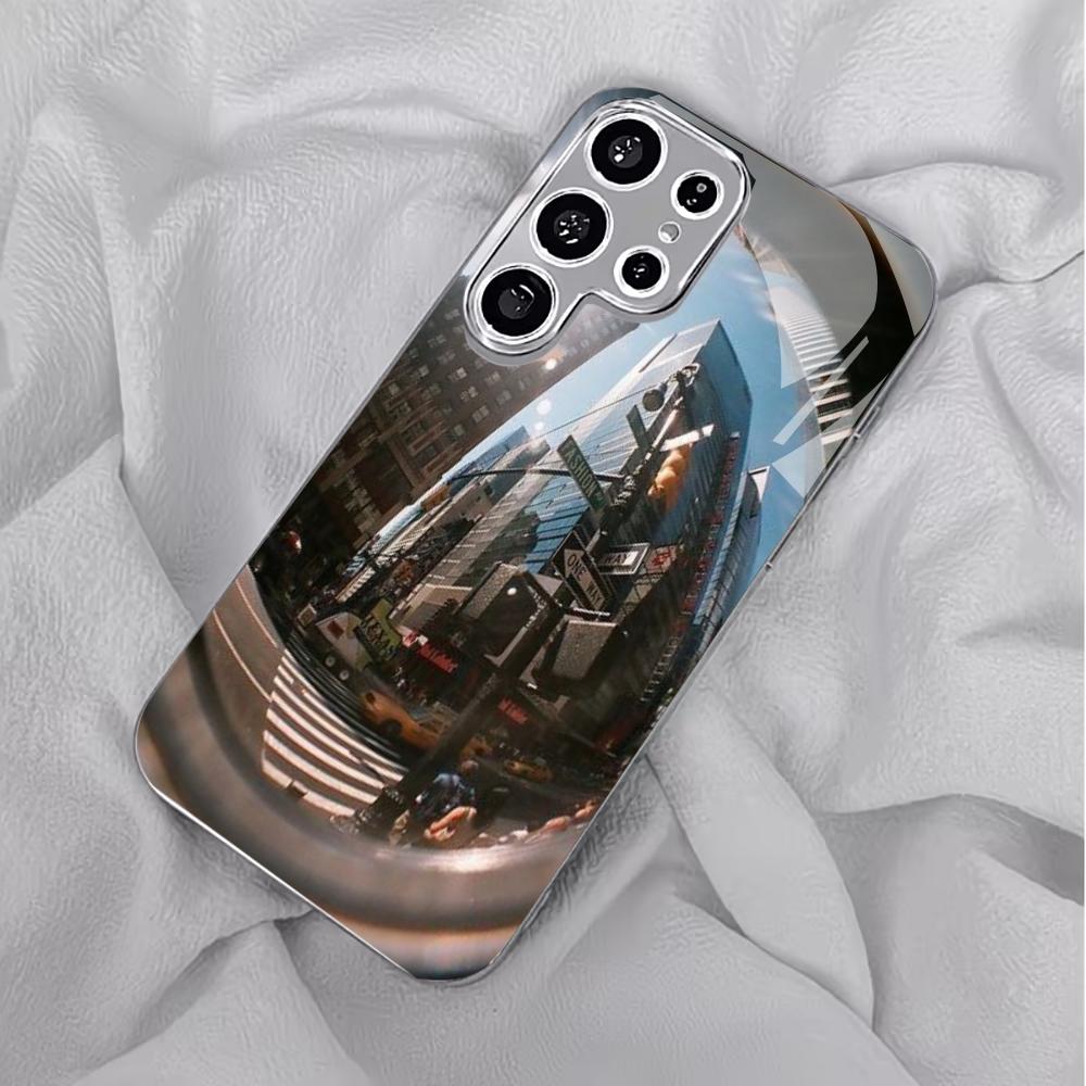 Urban Mirror PhoneCase Simplicity High-end Electroplating Glass PhoneCase for Samsung Galaxy S26 S25 S24 S23 S22 FE,Ultra,Plus