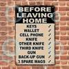 Vintage Metal Tin Sign 12x8 Inch Retro Wall Art Americana Bar Cafe Home Decor