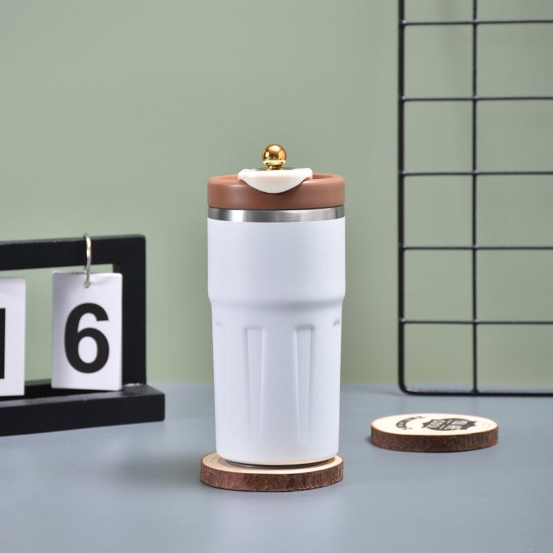 Smart Temperature Display Coffee Cup 316 Stainless Steel Vacuum Cup Tumbler Women's Good-looking Portable Water Cup Mug