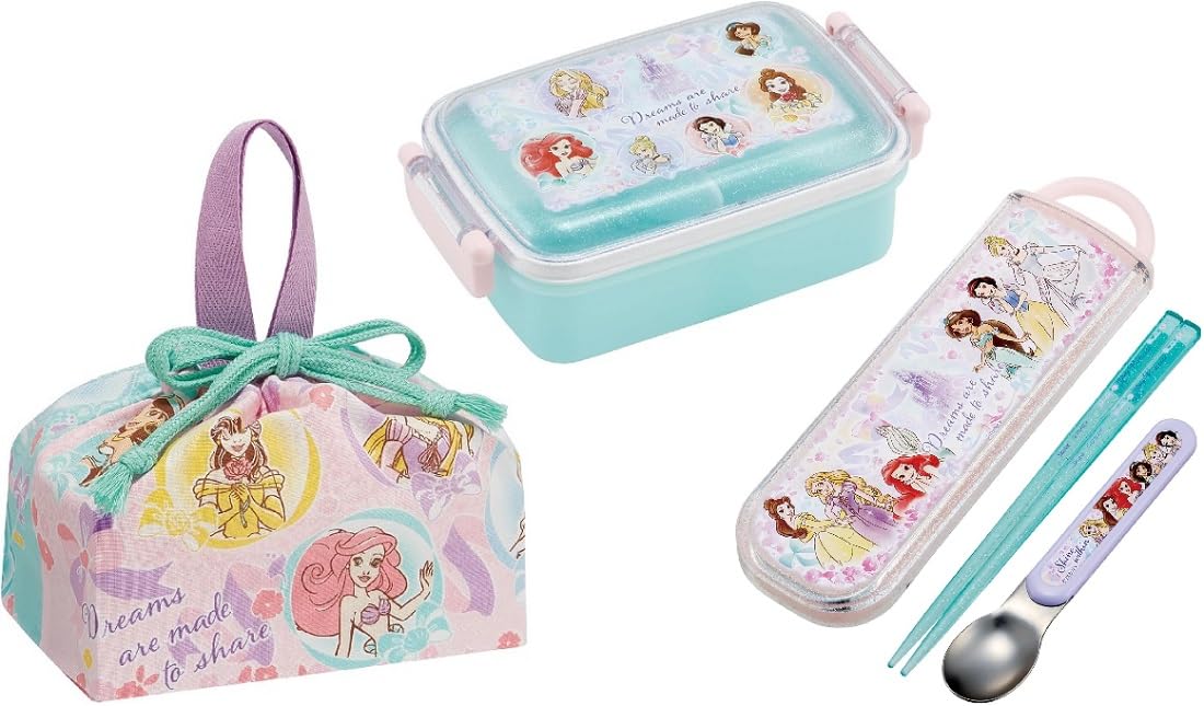 

Skater Princess 25 Антибактериальный Набор для ланча с мягкой крышкой и плотным прилеганием, можно мыть в посудомоечной машине, с персонажами Ланч Принцесса и Снежная Королева, PR25 Контейнер, Квадратный, 450 мл, синий