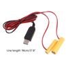 1 In 2 4.5V Dummy Battery AA Battery Eliminators Cable Replace 3Pcs 1.5V AA+AAA Batteries for LED Light Electronic