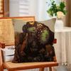 DDoomslayer Game Pillow Case Plush Pillow Cases Home Decoration Pillow Cover for Sofa Bed Chair Living Room