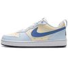 Nike Court Borough PEEKABOO Sea Salt Milk Foam Double Lace Up Low-Top Skateboard Slip-Resistant, Cushioning FV8120-141(team-)-Random Packaging Bags