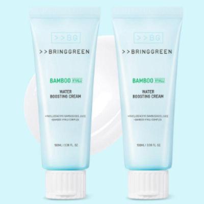 BRING GREEN Κρέμα Ενίσχυσης Ενυδάτωσης με Μπαμπού και Υαλουρονικό 100ml x 2 Σετ Βαθιά Ενυδάτωση Ενυδατική Κρέμα με Υαλουρονικό Οξύ K-Beauty Περιποίηση Δέρματος