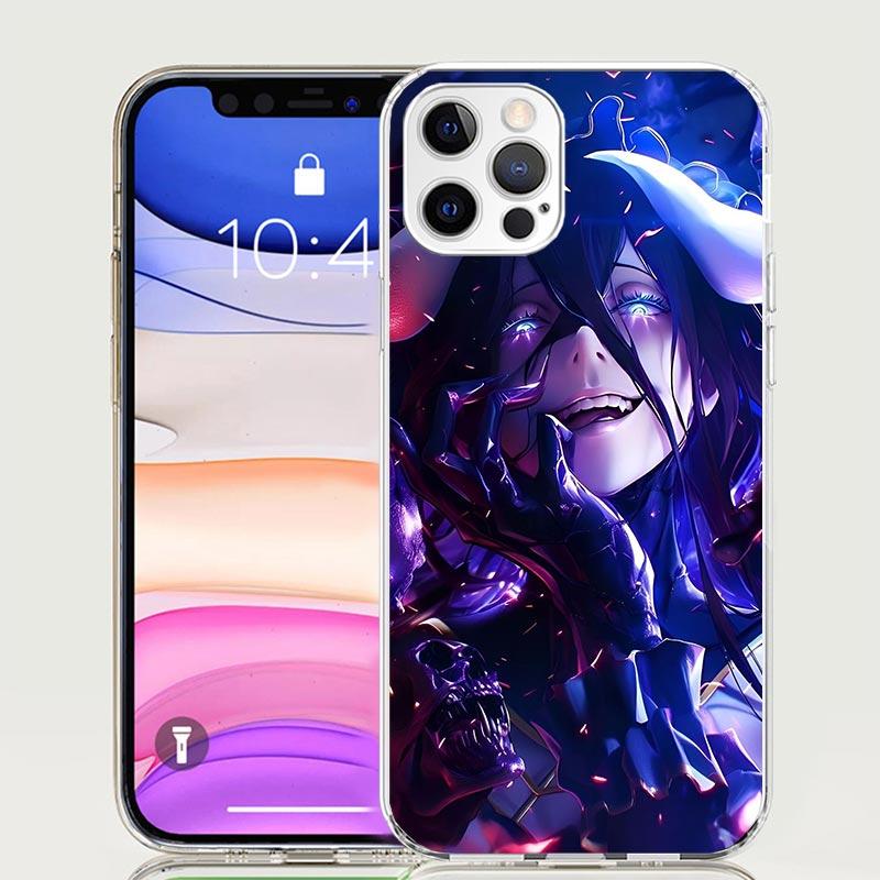 Albedo Overlord Anime Phone Case For iPhone 17 Air 16 15 Plus 11 14 Pro Max 13 Mini 12 7 8 + SE Pattern Art Customized Cover 17