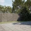 Gabion with Lid 900 X 100 X 150 Cm Galvanized Iron