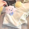 Adorable Hand Towels Cartoon Cloud Shaped Coral FleeceWashcloths Thick Ideal For Southeast Asian Toilets Bathrooms Kitchens Perfect Home Decoration