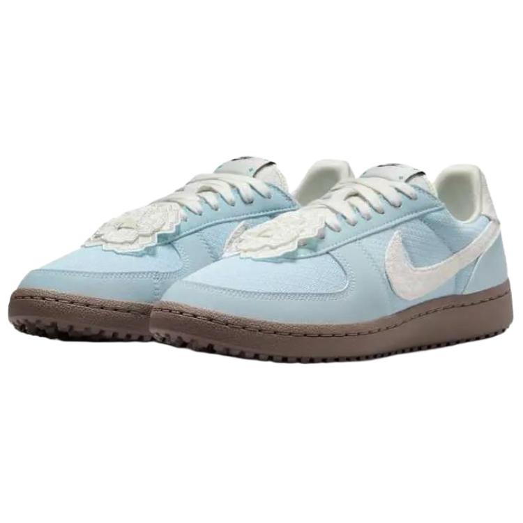 Nike  Field General 82 Celestine Blue Crochet Women Sneakers Mink-Brown Soft-Pearl IH7350-402