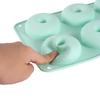 6-Cavity Food Grade Silicone Donut & Macaron Mold