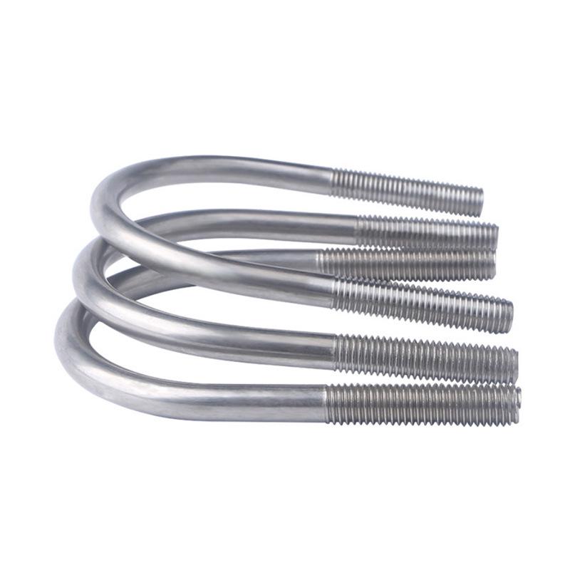 Hot-Dip Galvanized U-Bolt Pipe Clamp Clip with National Standard Thread