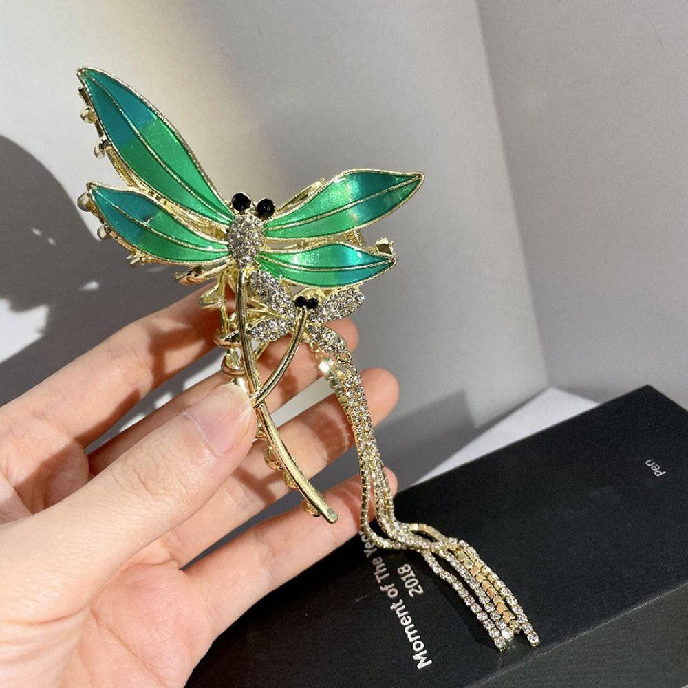 Hair Claw Hair Clip Women Crab Clip Hair Accessories Dragonfly Hair Claw Korean Style Hair Clip