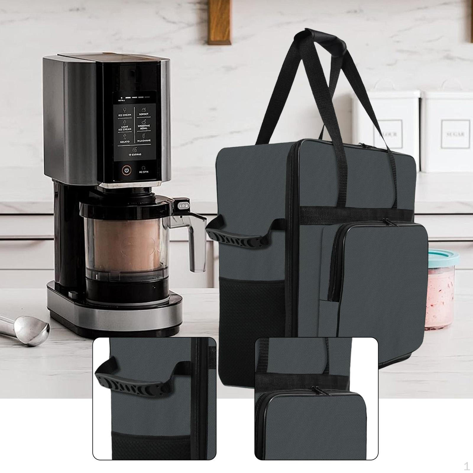

Bag for Cream Maker Handbag Waterproof Carrier Smoothie Machine Travel Party Hotel серый