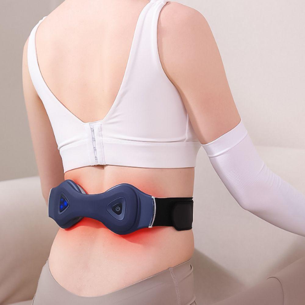 Smart Heating Waist Support Belt EMS Pulse EMS Pulse Massager Heating Waist Belt Outdoor Carry