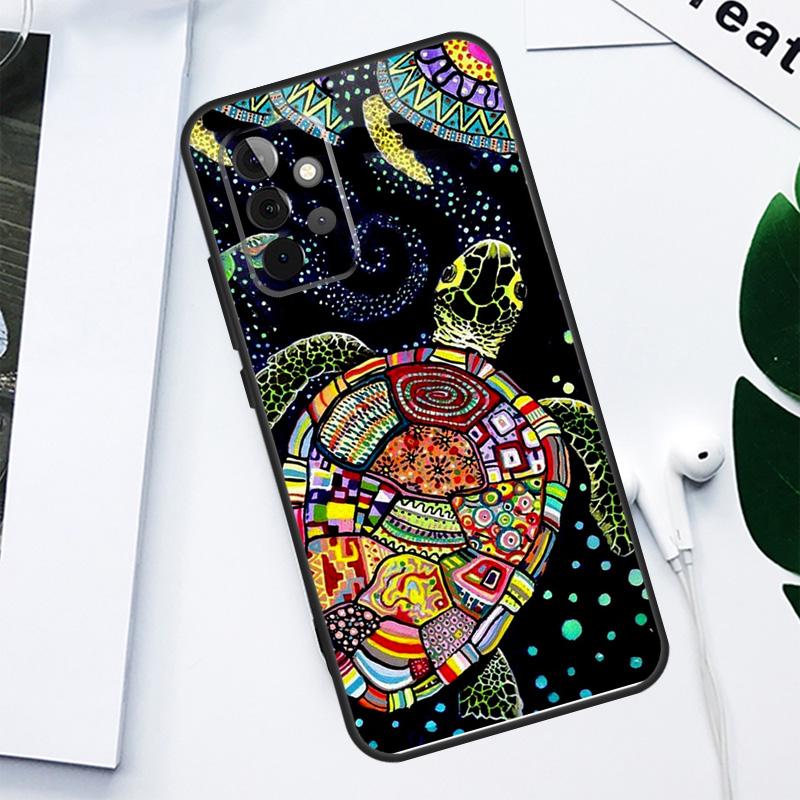 Sea Turtle For Samsung Galaxy A06 A05 A16 A54 A34 A14 A55 A35 A15 A53 A33 A13 A22 A32 A52 Phone Case