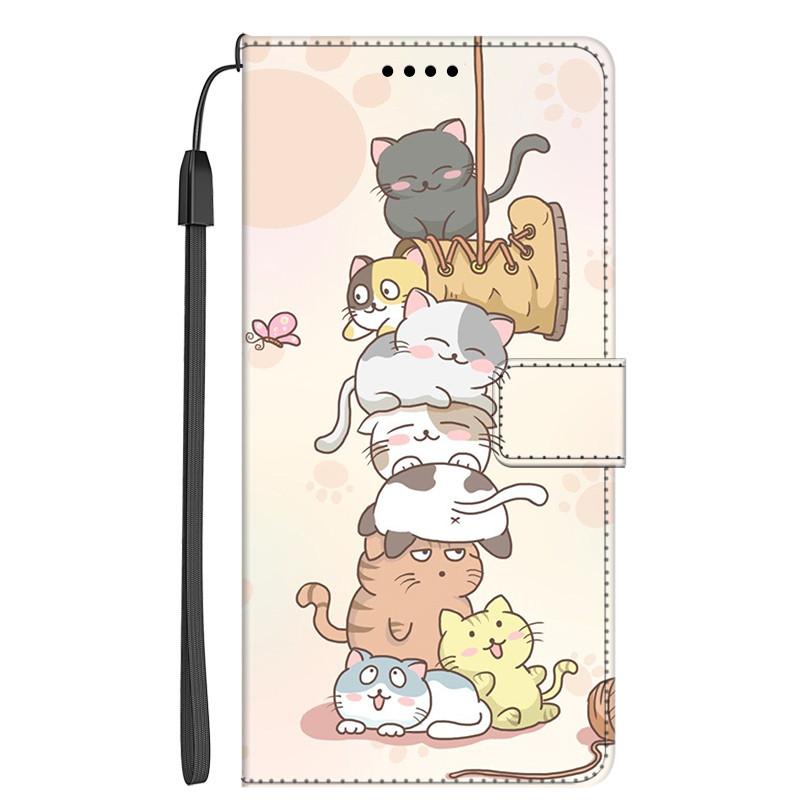 Etui z klapką do Infinix Note 30 5G 4G Skórzany portfel Etui na telefon do Infinix Note 30 Vip Note30 Pro Stojak Książeczka Fundas Kwiatowy Coque