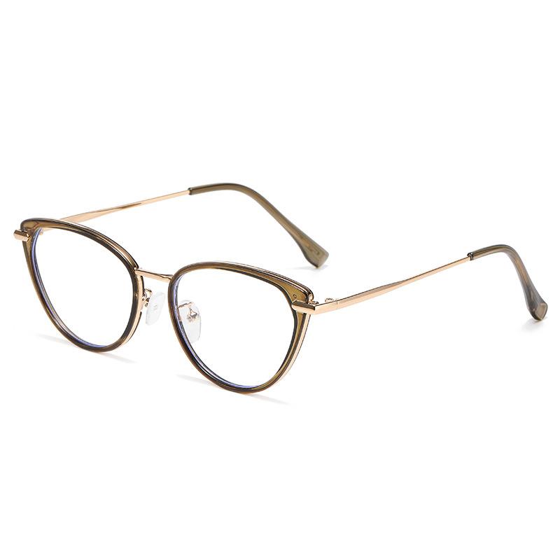 Cat Eye Optical Glasses With Recipe Men Women Anti-blue Light Prescription Myopia Reading Eyeglasses Fashion Office Accessory