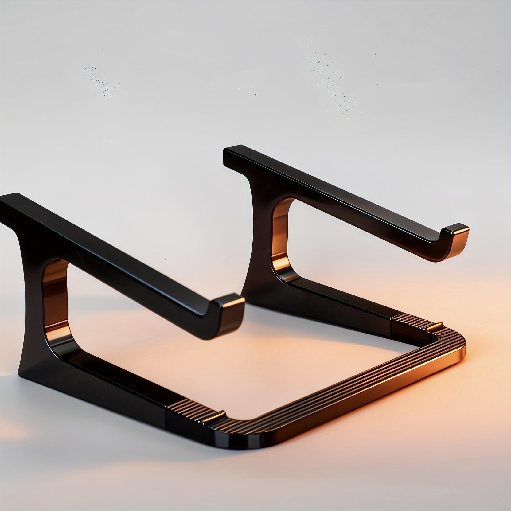 

A Laptop Stand That Elevates for Better Cooling, Is Detachable, And Easy to Carry. чорний