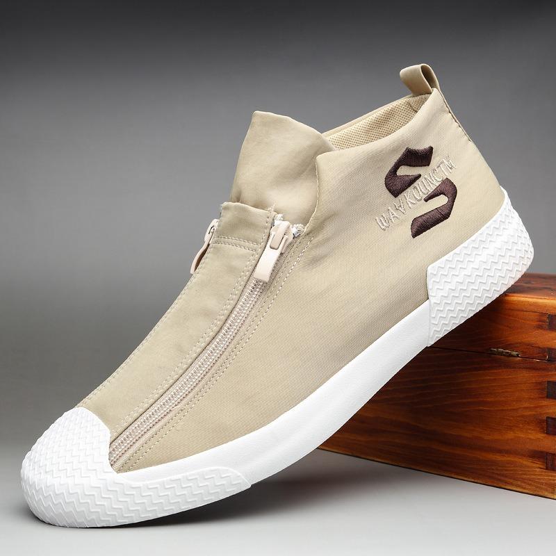 New men's canvas shoes trendy men's shoes cloth surface board shoes multi-color popular shoes sports and leisure shoes vulcanized shoes