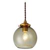 Interform LT-4035GY Pommery Gray Pendant Light (Bulb Not Included, Sold Separately) In a Feminine Gold Finish