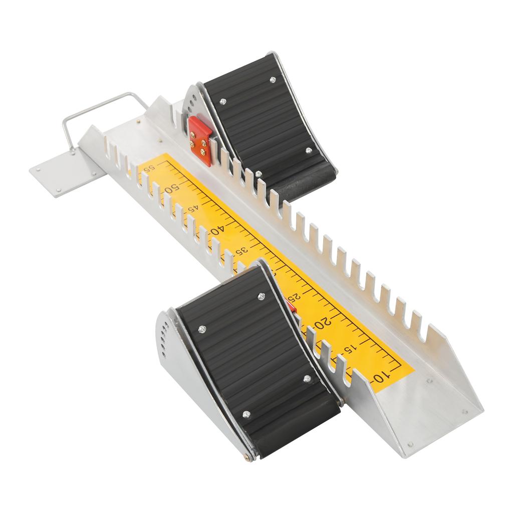 Professional Adjustable Track Starting Blocks - 6 Angle Anti-Slip Pedals, Aluminum Alloy for Sprint Training