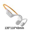 1PC Bone Conduction Bluetooth Headset Long Battery Life Wireless IPX5 Waterproof Sports Headset Suitable for Running